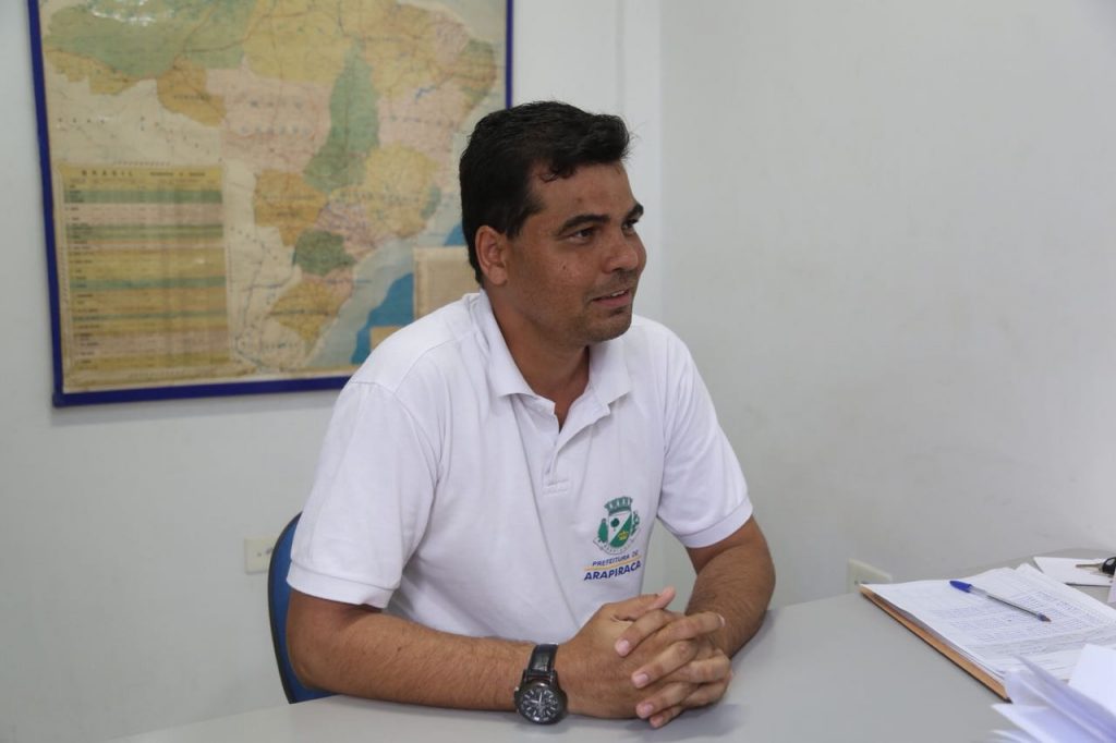 Gerente administrativo do Shopping, Gutemberg Monteiro. Foto: Lucas Ferreira.