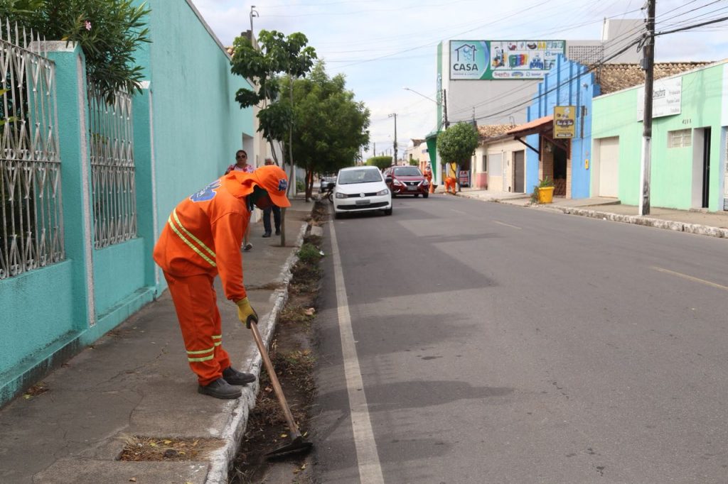 Trecho da Rua Possidônio Nunes, no bairro Capiatã