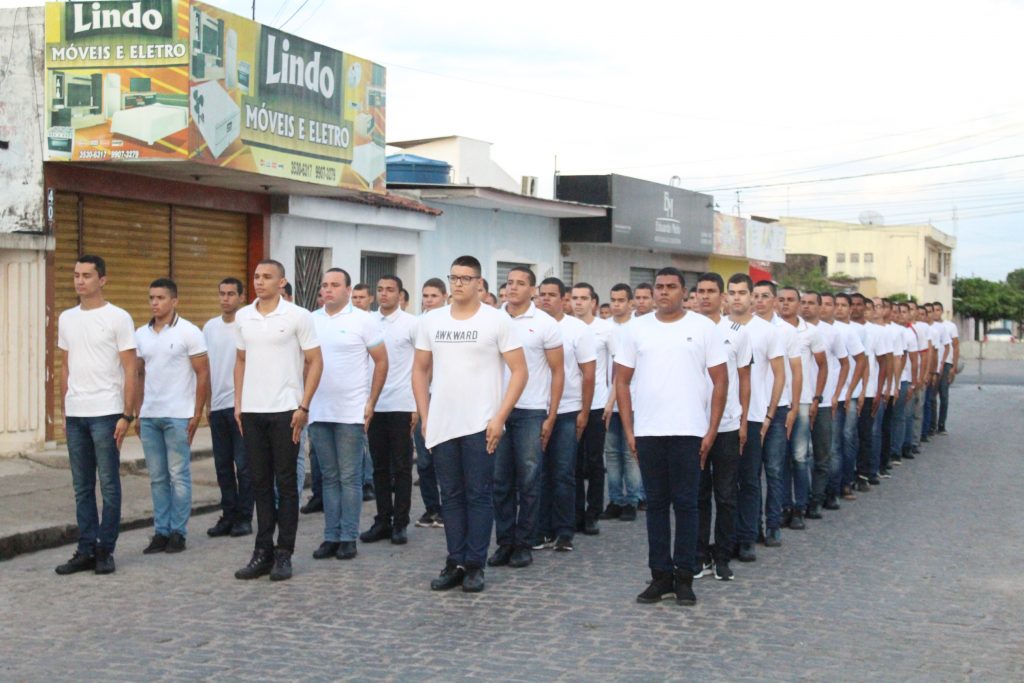 80 jovens foram selecionados para a composição da tropa do Tiro de Guerra 07/015 para o Serviço Militar de 2018