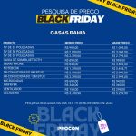 Black Friday: Procon Arapiraca divulga pesquisa de eletrodomésticos e eletrônicos mais procurados